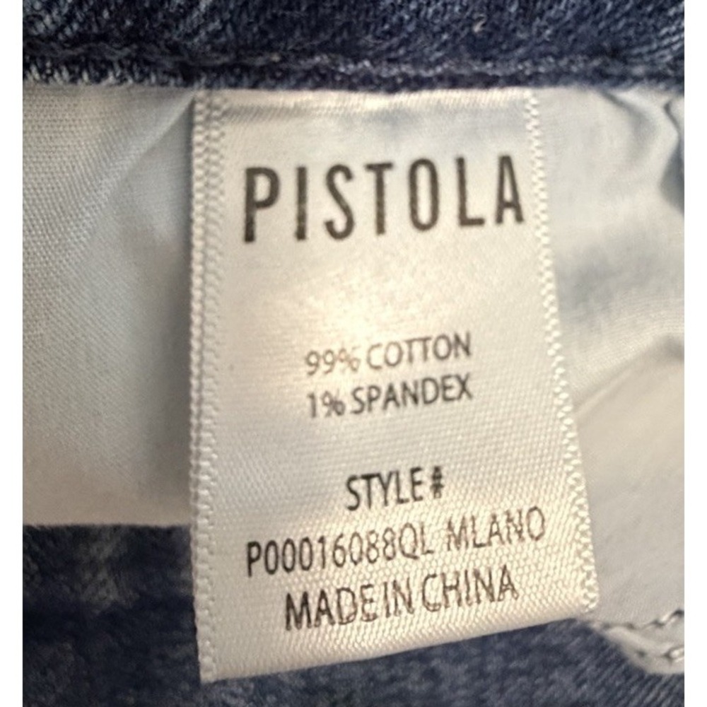 Pistola Lennon High Rise Cropped Bootcut Flare Jeans Milano Women's 28 $178 - Picture 5 of 10